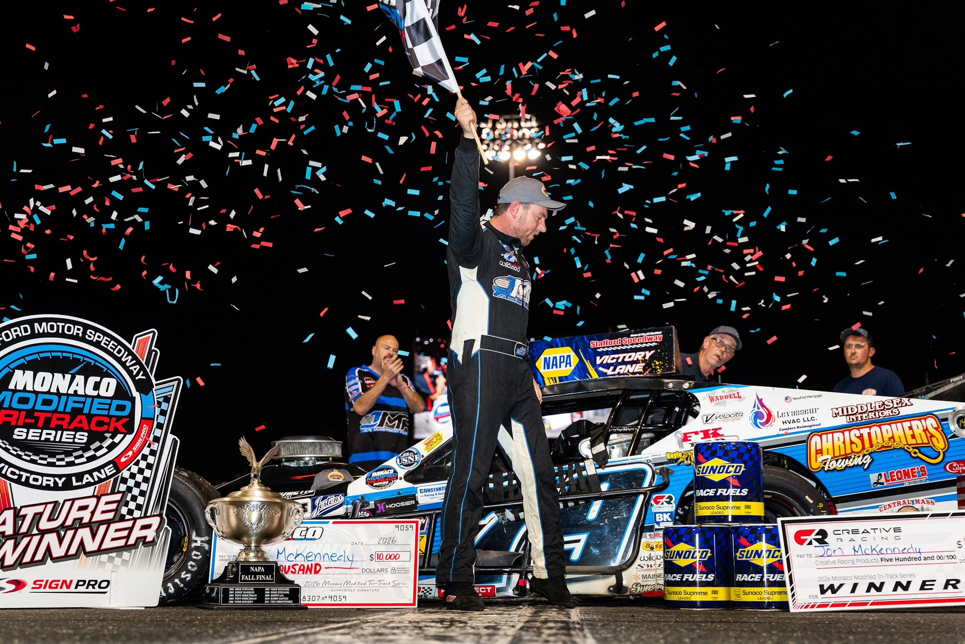 McKennedy Wins $10k NAPA Fall Final at Stafford